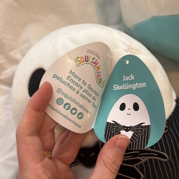 Squishmallows 8" Nightmare Before Christmas Jack Skellington - Picture 6 of 7